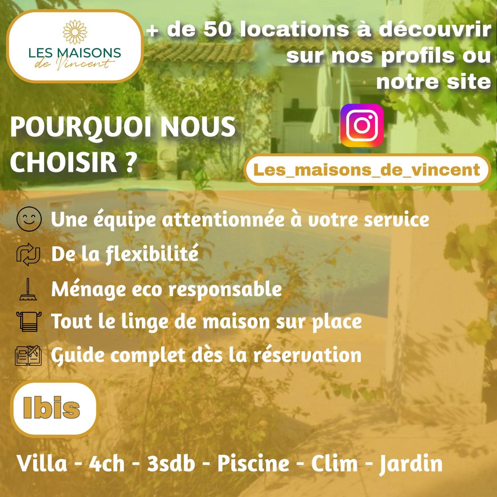 Ibis - Villa Avec Piscine, Jardin Et Parking Арл Екстериор снимка